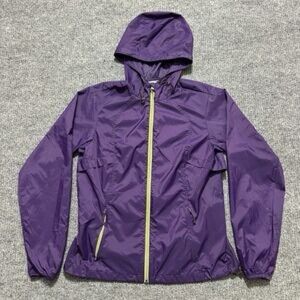 Eddie Bauer Hooded Rain Jacket
purple, XL new